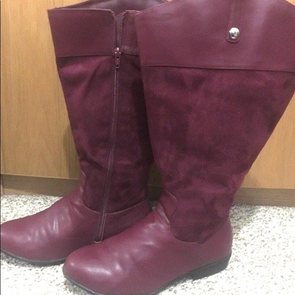 comfortview Shoes - EUC 9WW extra wide + wide calf tall boots